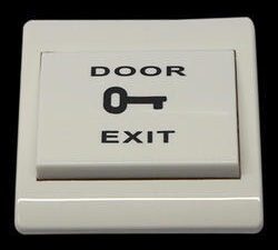 Plastic exit button switch