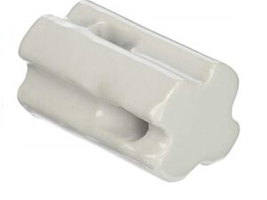 Porcelain Bullnose Strainer Insulator