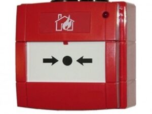 Red Fire Alarm Break Glass Manual Call Point with Fireproof Material